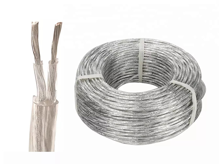 VDE Different Types of H03VV-F H05VV-F 2x0.75mm2 Electrical Wire and Cables PVC Copper Insulated Str